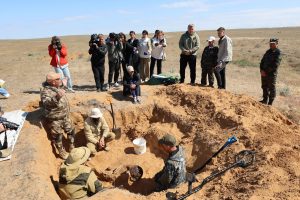 Астраханские поисковики завершили весеннею учебно-поисковую экспедицию в Республики Калмыкия